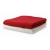 Fleece deken (180 g/m2) rood