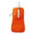 Opvouwbare drinkfles (480 ml) transparant oranje