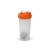 Shaker (600 ml) transparant oranje
