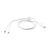 Charging Cable RCS Recycled ABS-TPE oplaadkabel wit
