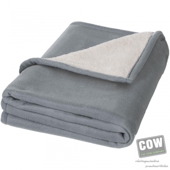 Afbeelding van relatiegeschenk:Springwood zachte fleece en sherpa deken