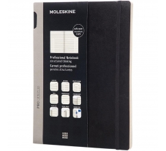 Moleskine Pro notebook XL softcover bedrukken