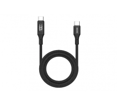 Sitecom CA-1005 USB-C to USB-C Power cable with LED display bedrukken